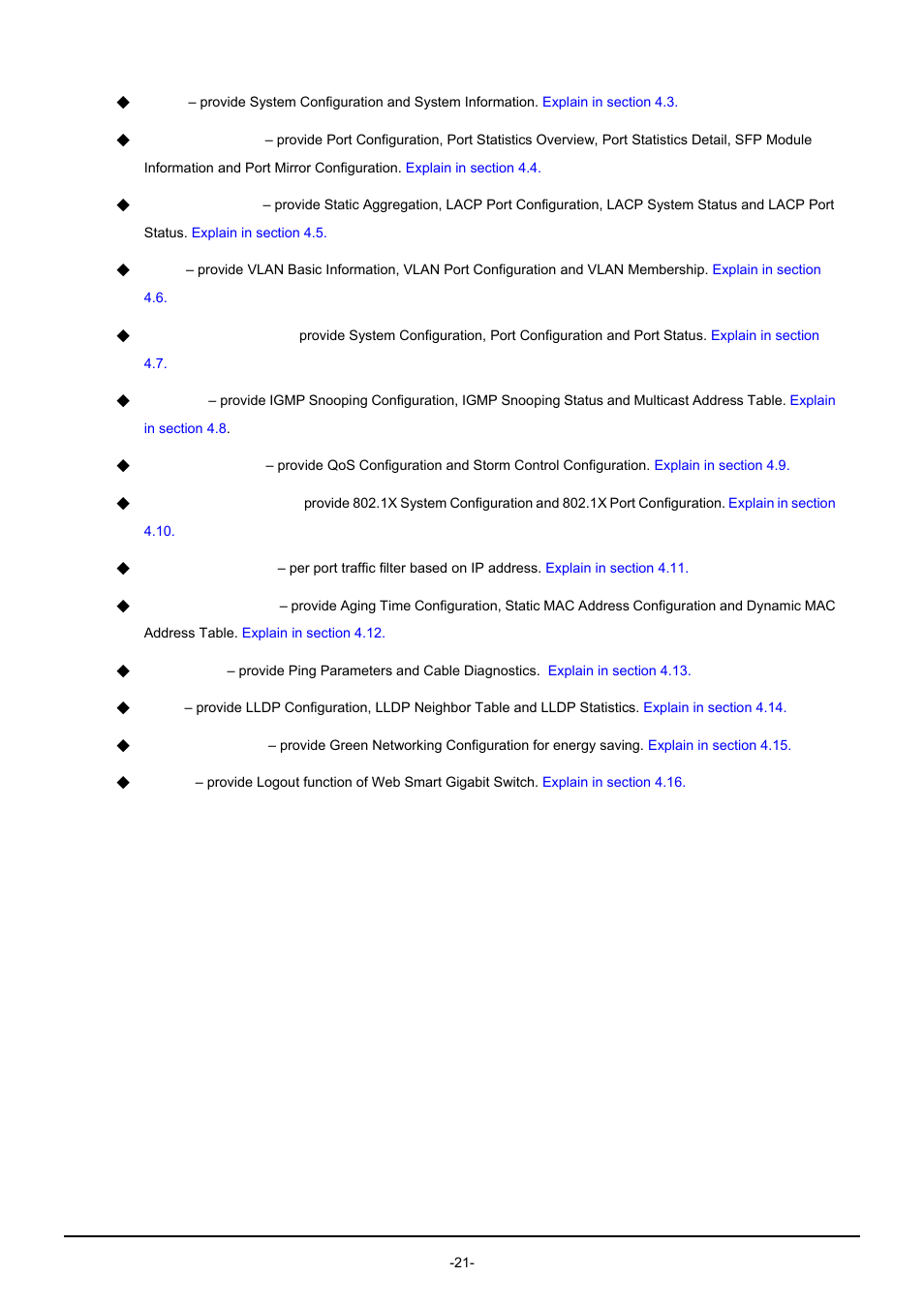 PLANET GSW-1602SF User Manual | Page 27 / 139