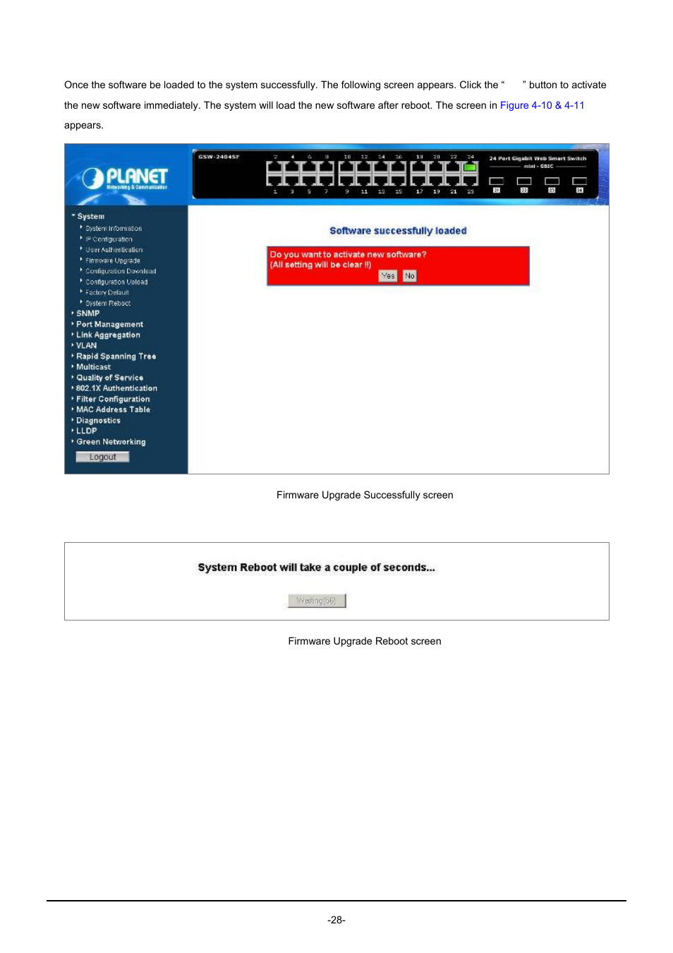 PLANET GSW-1602SF User Manual | Page 34 / 139