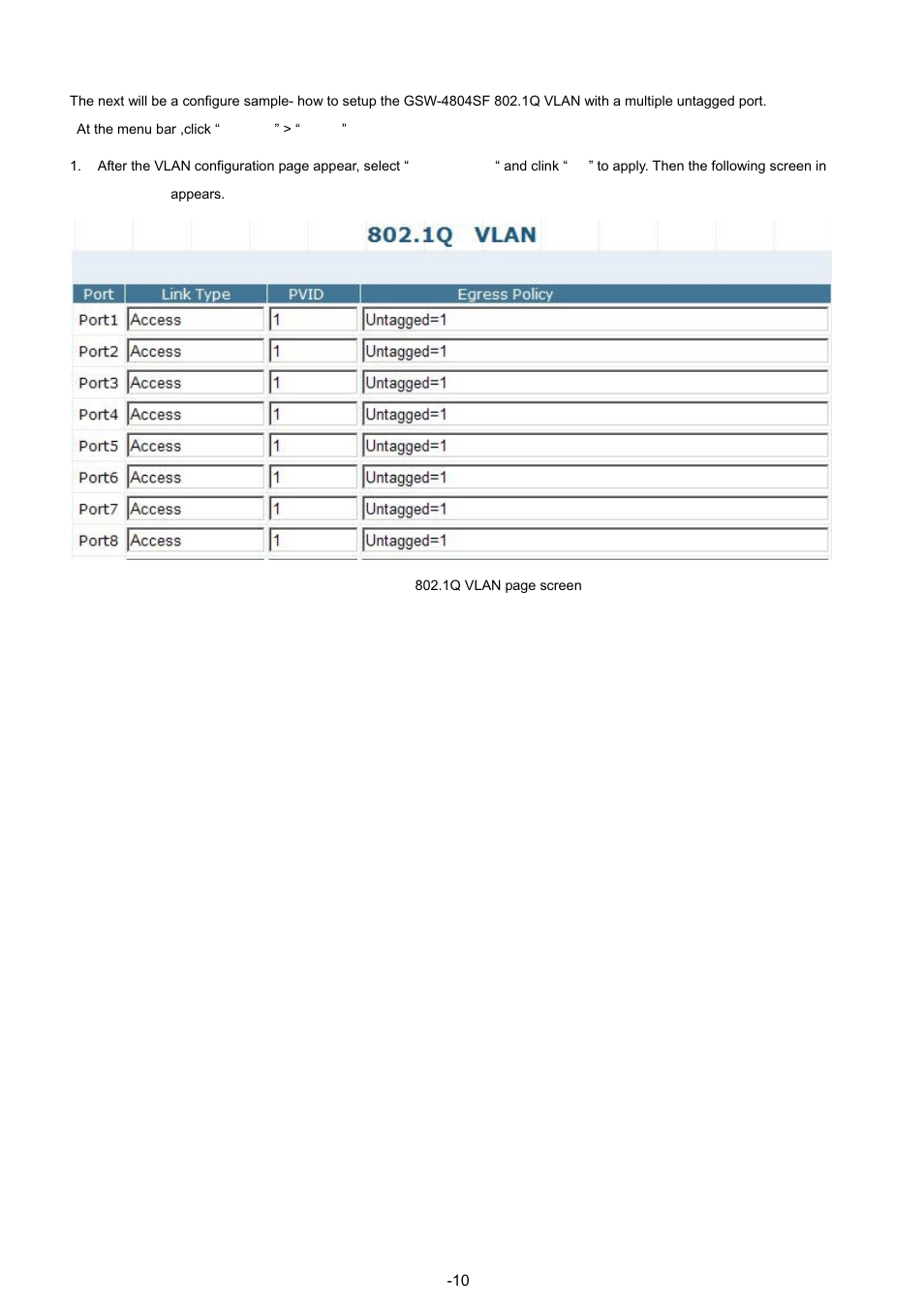 PLANET GSW-4804SF User Manual | Page 105 / 113