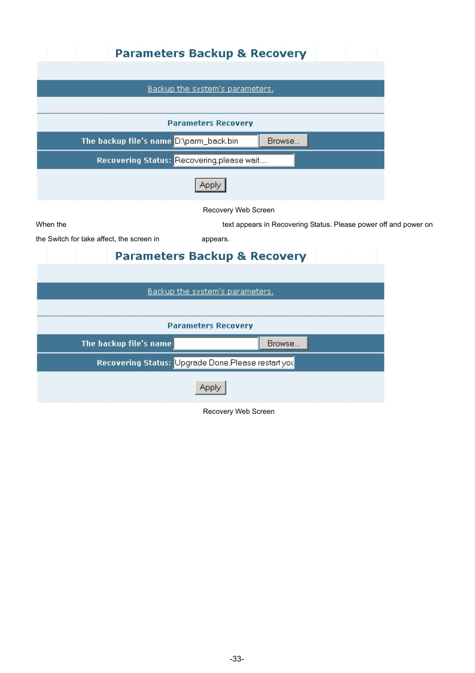 PLANET GSW-4804SF User Manual | Page 33 / 113