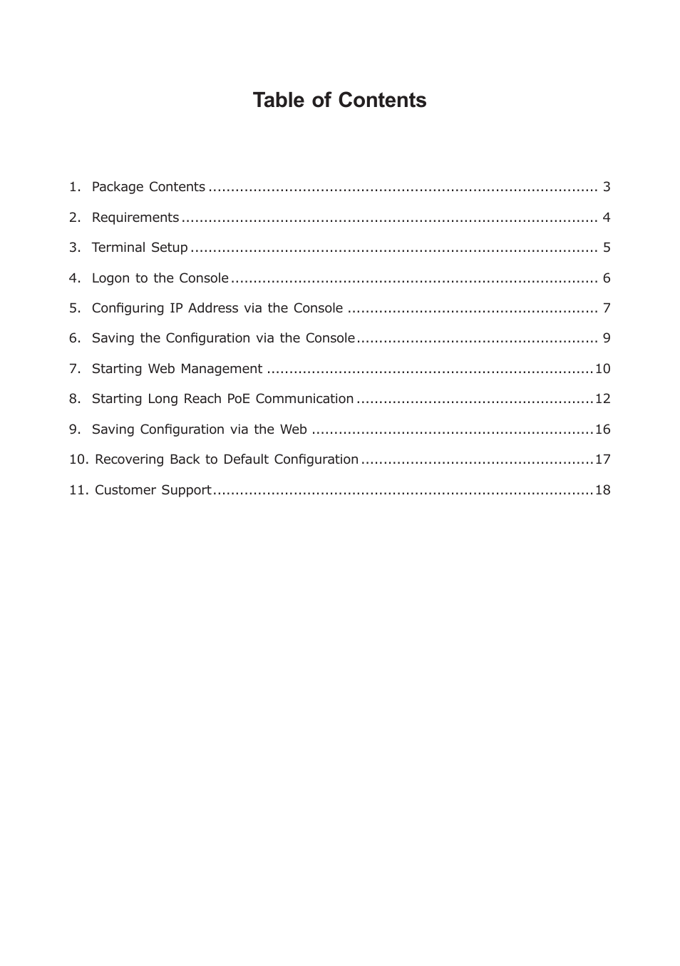PLANET LRP-822CS User Manual | Page 2 / 20