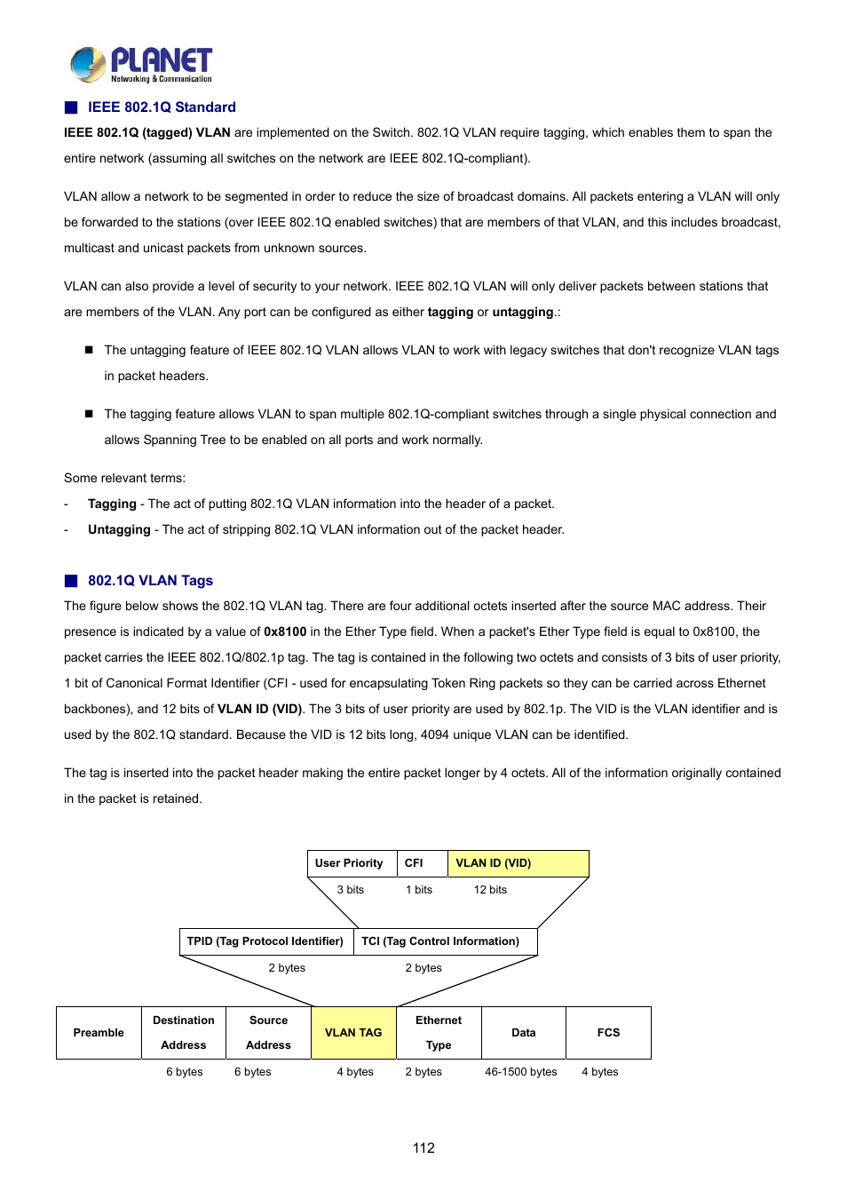 PLANET LRP-822CS User Manual | Page 112 / 346