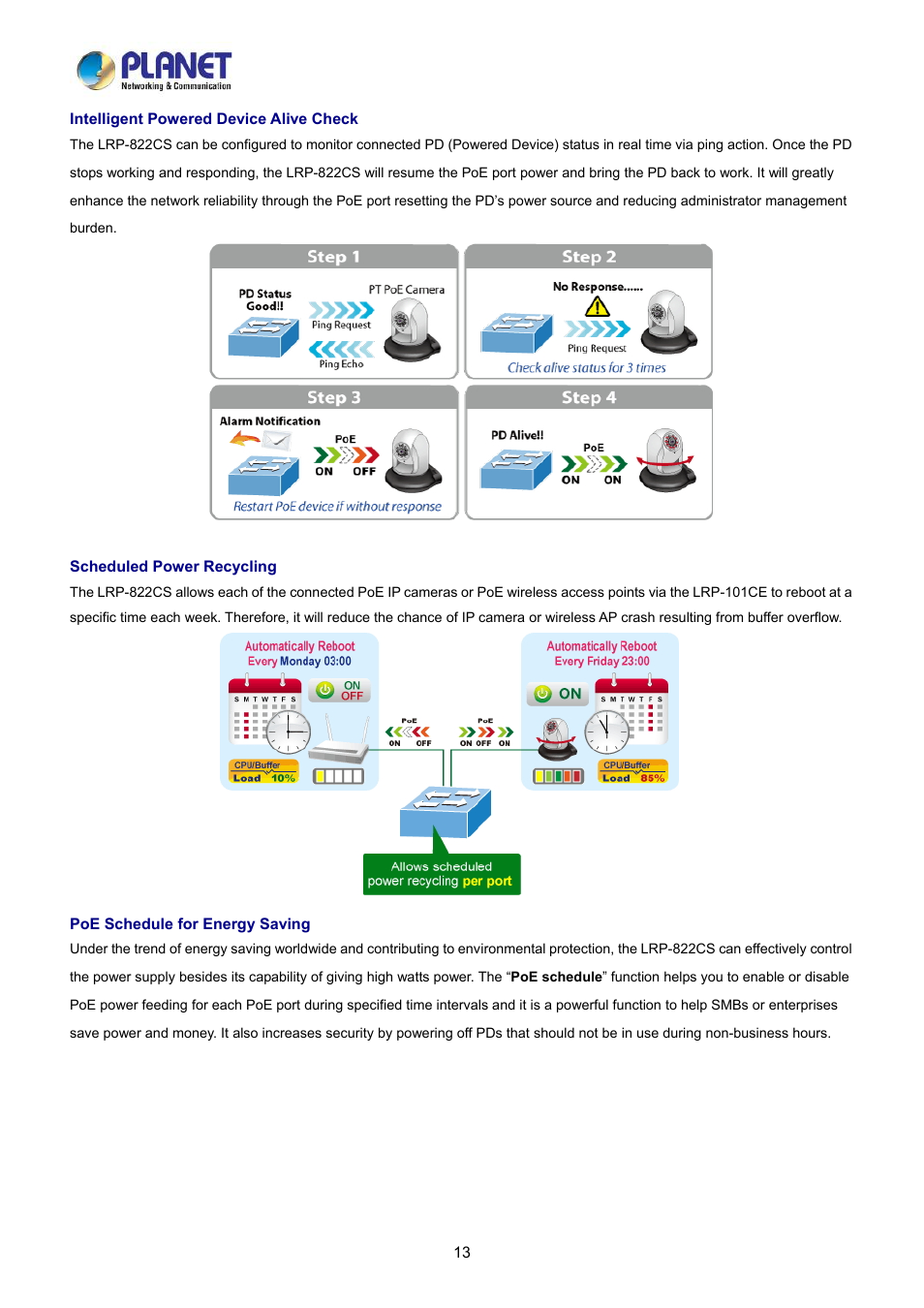 PLANET LRP-822CS User Manual | Page 13 / 346