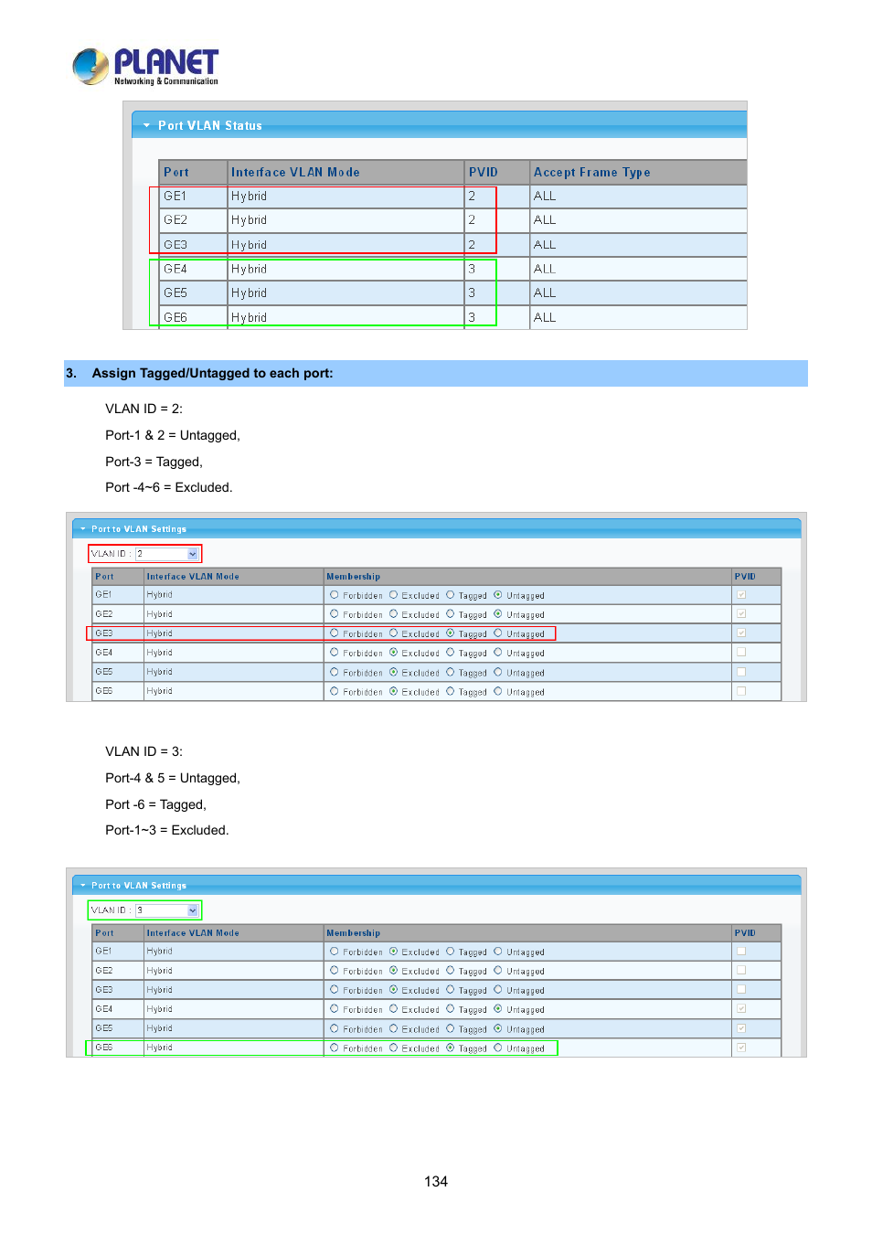 PLANET LRP-822CS User Manual | Page 134 / 346