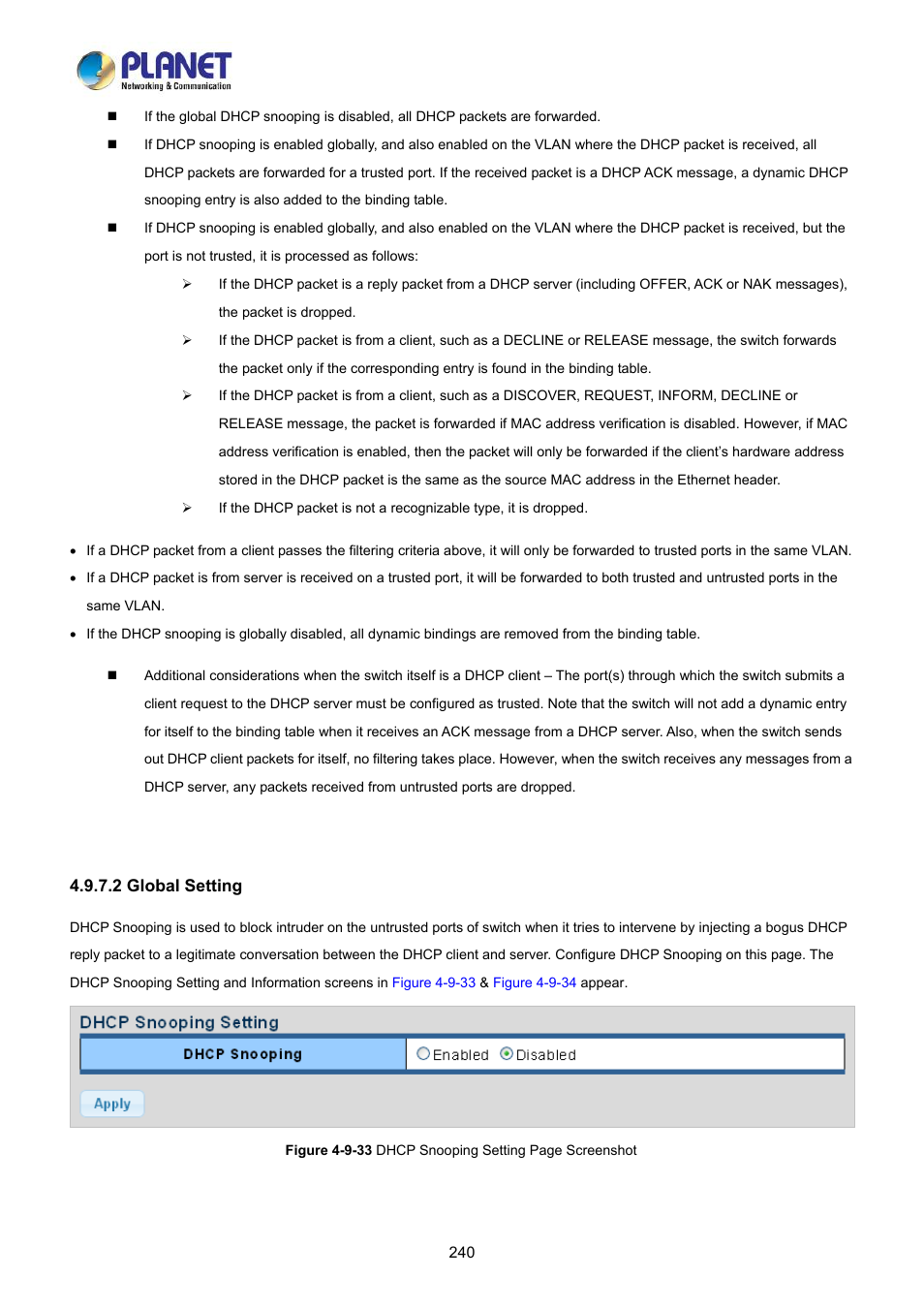 2 global setting | PLANET LRP-822CS User Manual | Page 240 / 346