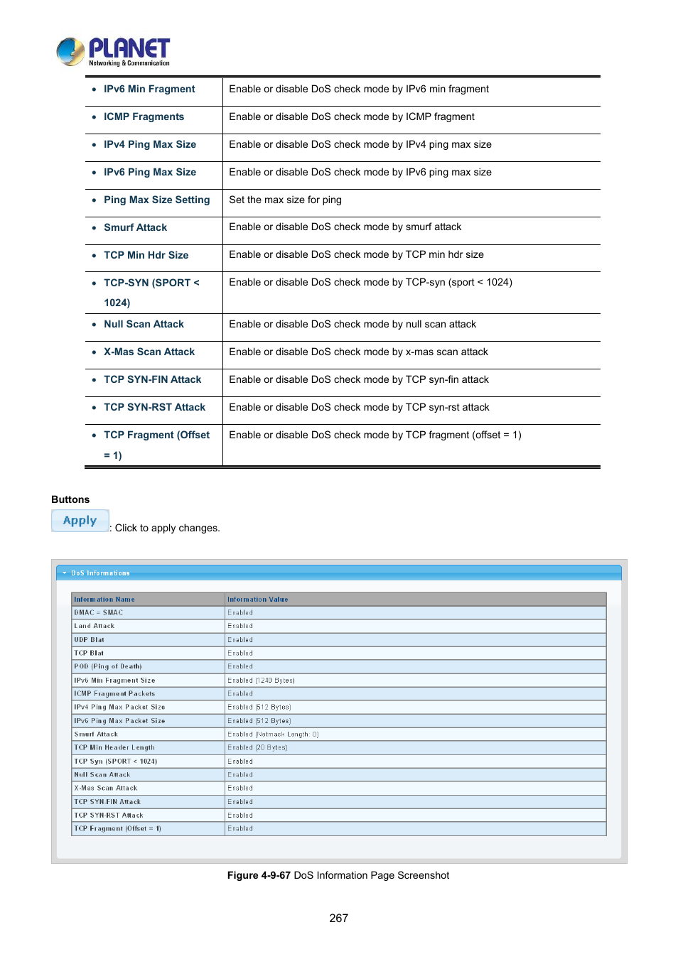 PLANET LRP-822CS User Manual | Page 267 / 346