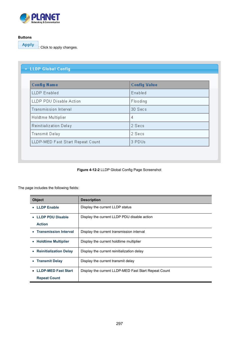 PLANET LRP-822CS User Manual | Page 297 / 346