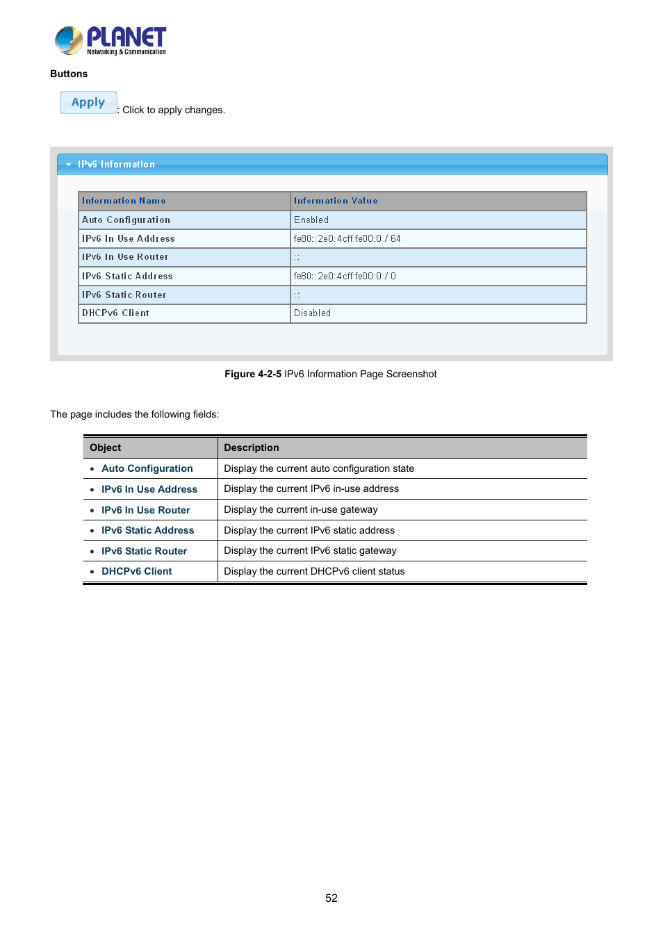 PLANET LRP-822CS User Manual | Page 52 / 346