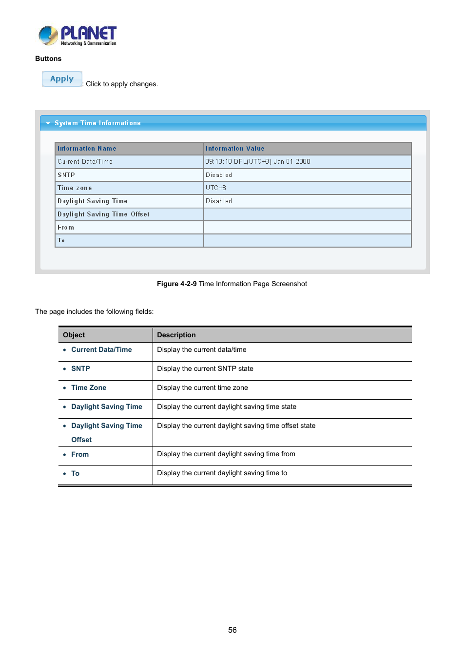 PLANET LRP-822CS User Manual | Page 56 / 346