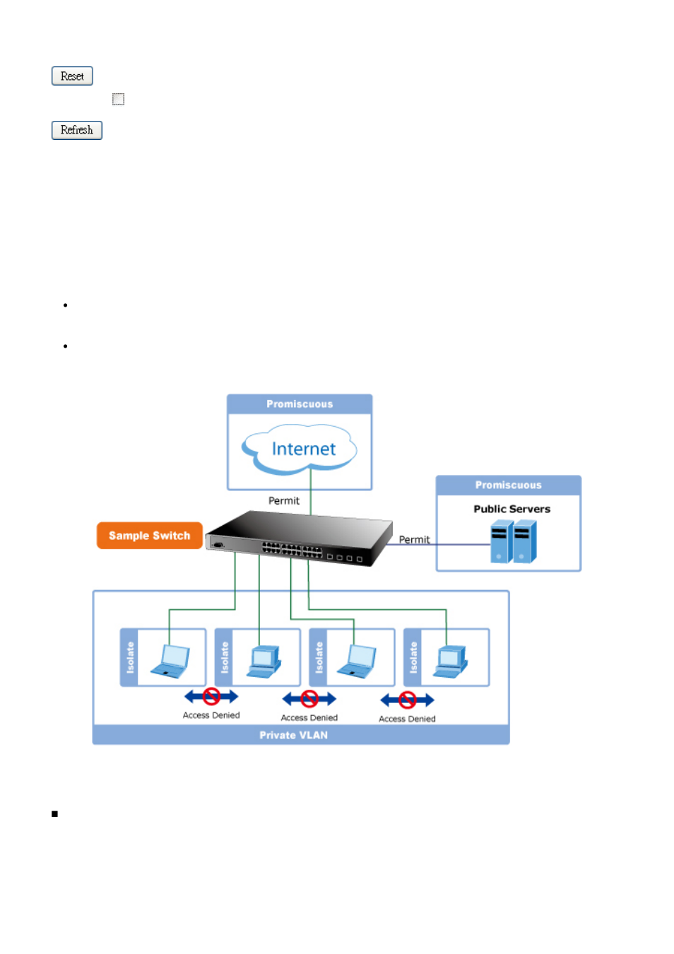 9 port isolation | PLANET MGSD-10080F User Manual | Page 138 / 641