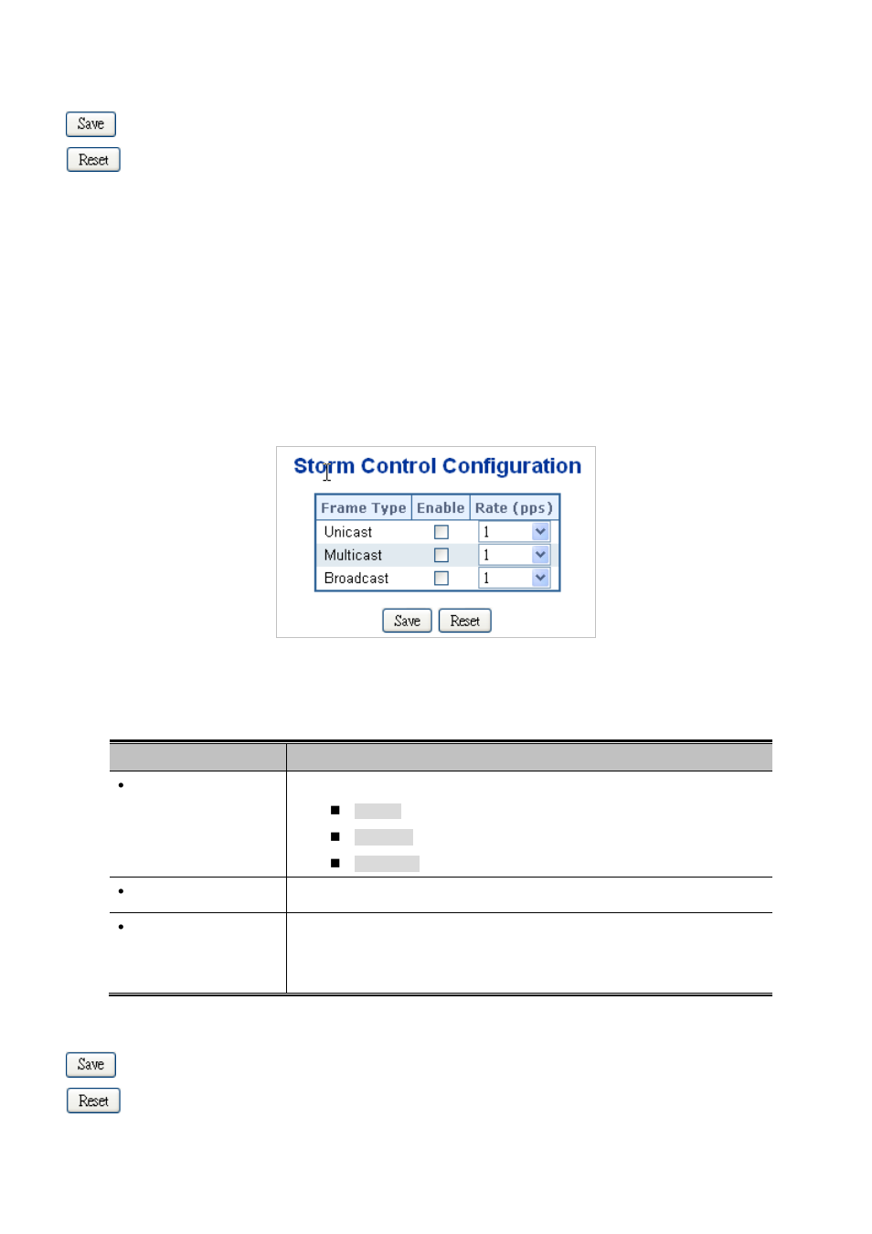 14 storm control configuration | PLANET MGSD-10080F User Manual | Page 217 / 641