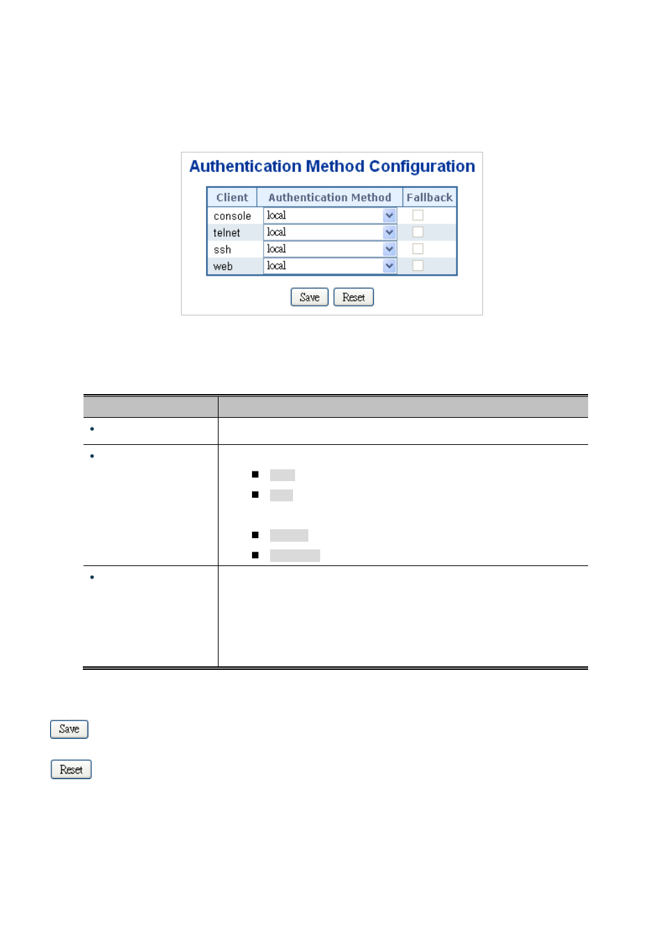 2 authentication configuration | PLANET MGSD-10080F User Manual | Page 243 / 641