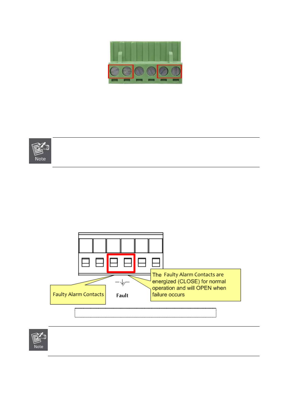 5 wiring the faulty alarm contact | PLANET MGSD-10080F User Manual | Page 40 / 641
