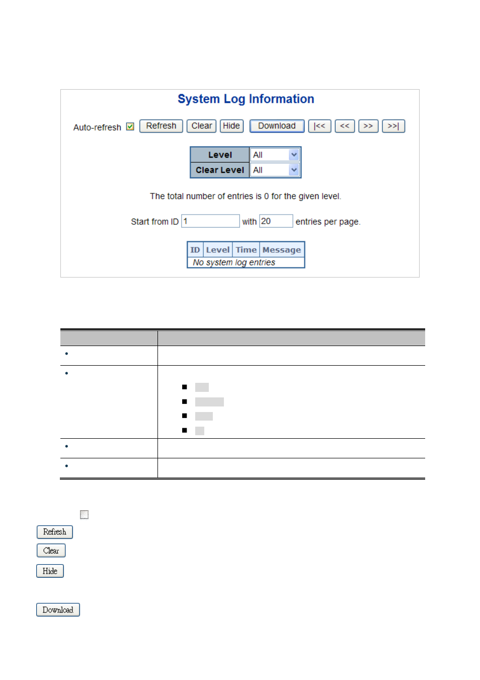 12 system log | PLANET MGSD-10080F User Manual | Page 79 / 641