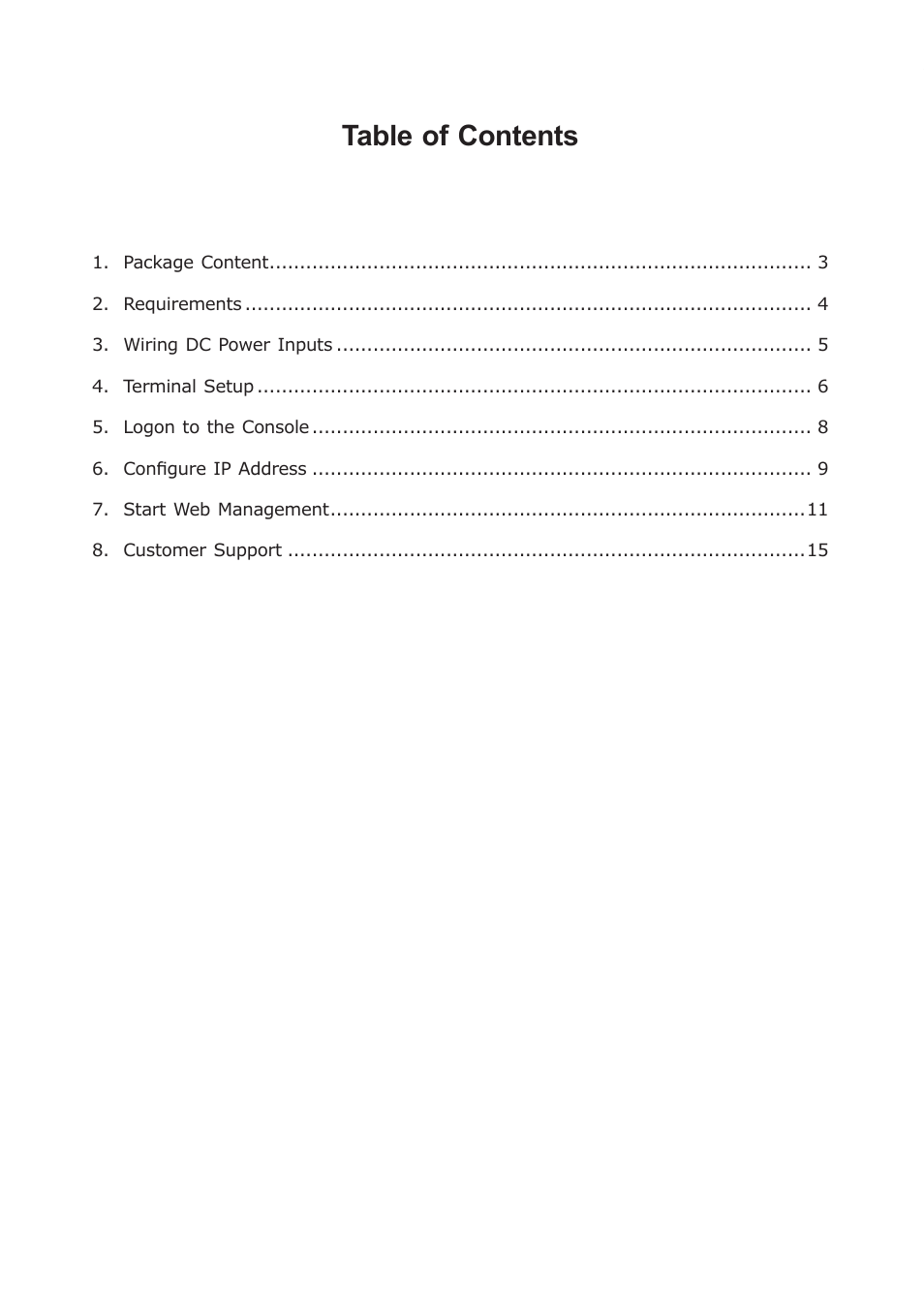 PLANET MGSD-10080F User Manual | Page 2 / 16