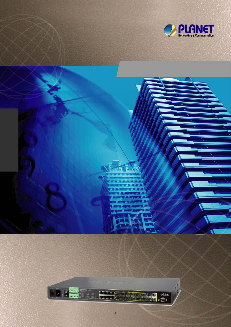 PLANET MGSW-24160F User Manual | 523 pages