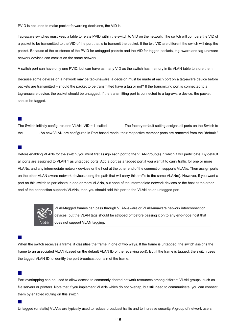PLANET MGSW-24160F User Manual | Page 115 / 523