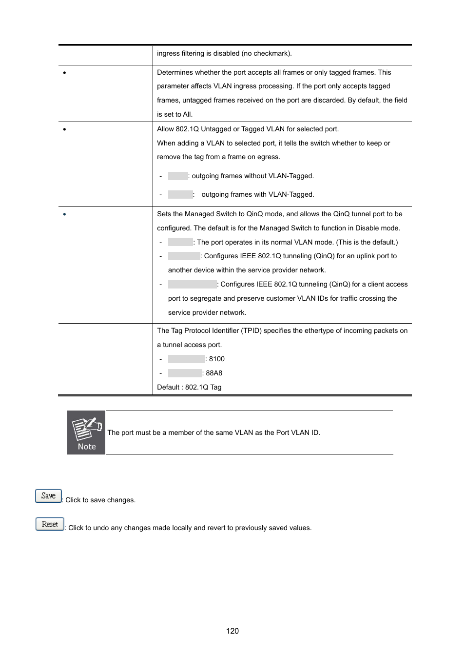 PLANET MGSW-24160F User Manual | Page 120 / 523