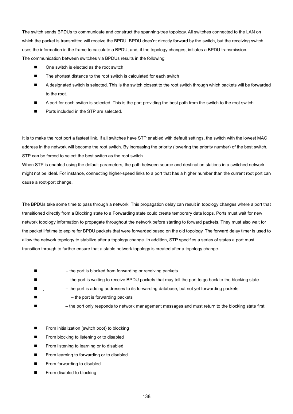 PLANET MGSW-24160F User Manual | Page 138 / 523