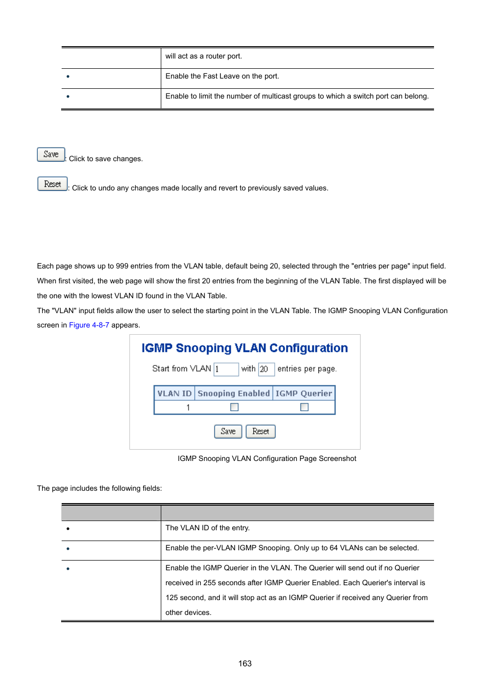 4 vlan configuration | PLANET MGSW-24160F User Manual | Page 163 / 523