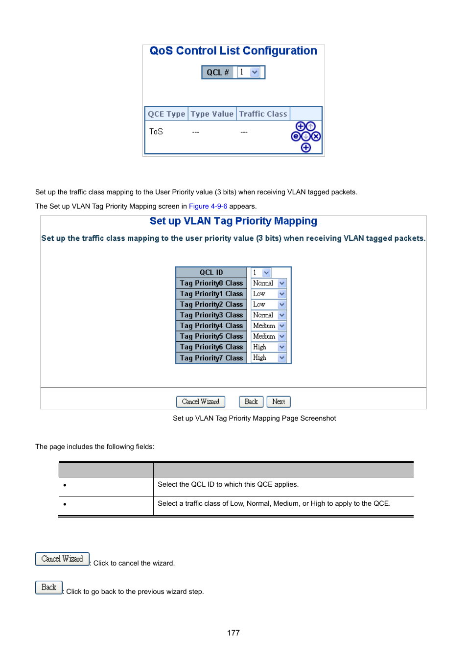 4 set up vlan tag priority mapping | PLANET MGSW-24160F User Manual | Page 177 / 523