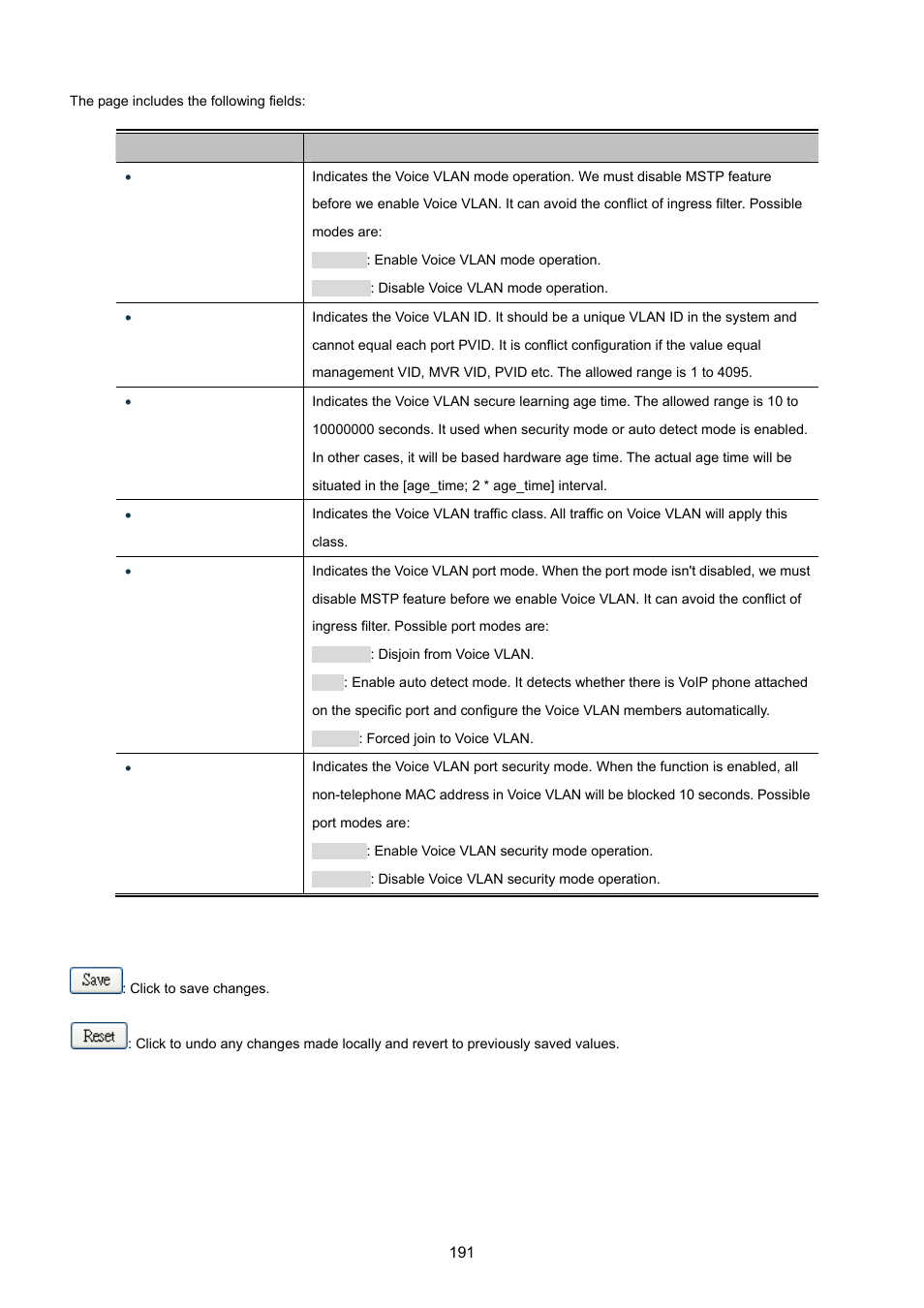 PLANET MGSW-24160F User Manual | Page 191 / 523