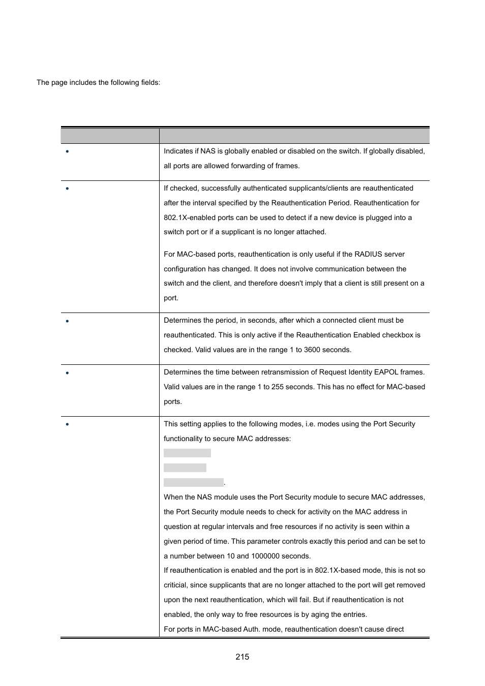 PLANET MGSW-24160F User Manual | Page 215 / 523