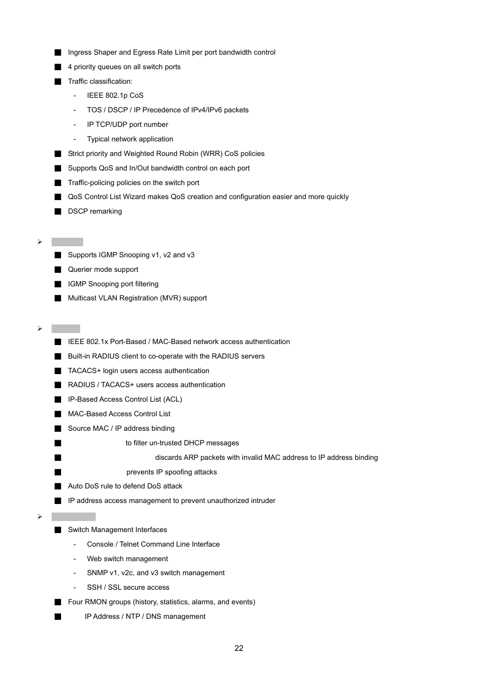 PLANET MGSW-24160F User Manual | Page 22 / 523
