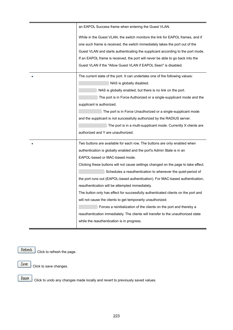 PLANET MGSW-24160F User Manual | Page 223 / 523