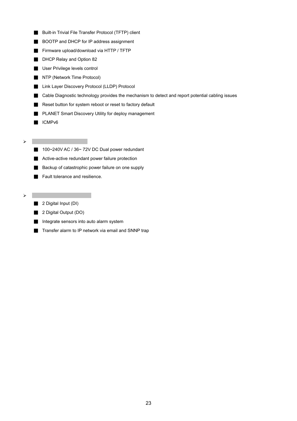 PLANET MGSW-24160F User Manual | Page 23 / 523