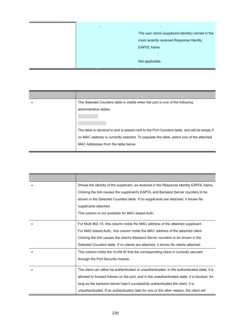 6 authentication server configuration | PLANET MGSW-24160F User Manual | Page 230 / 523