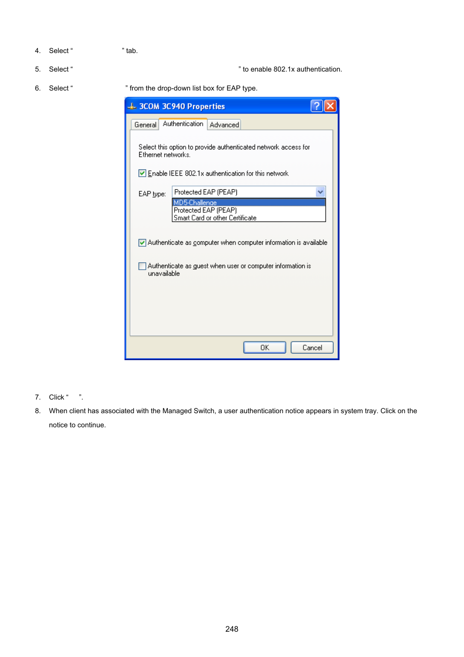 PLANET MGSW-24160F User Manual | Page 248 / 523