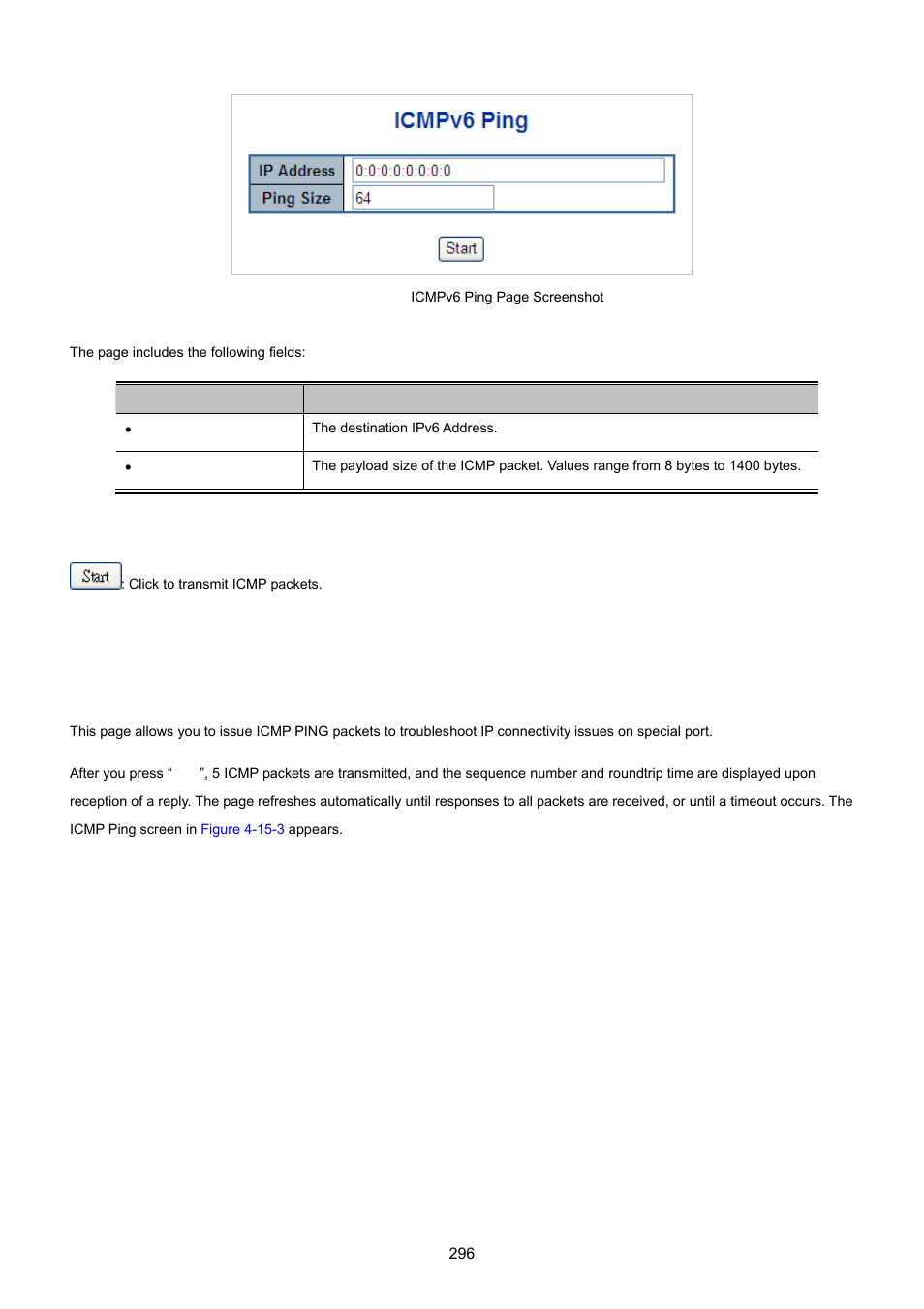 3 remote ip ping test | PLANET MGSW-24160F User Manual | Page 296 / 523