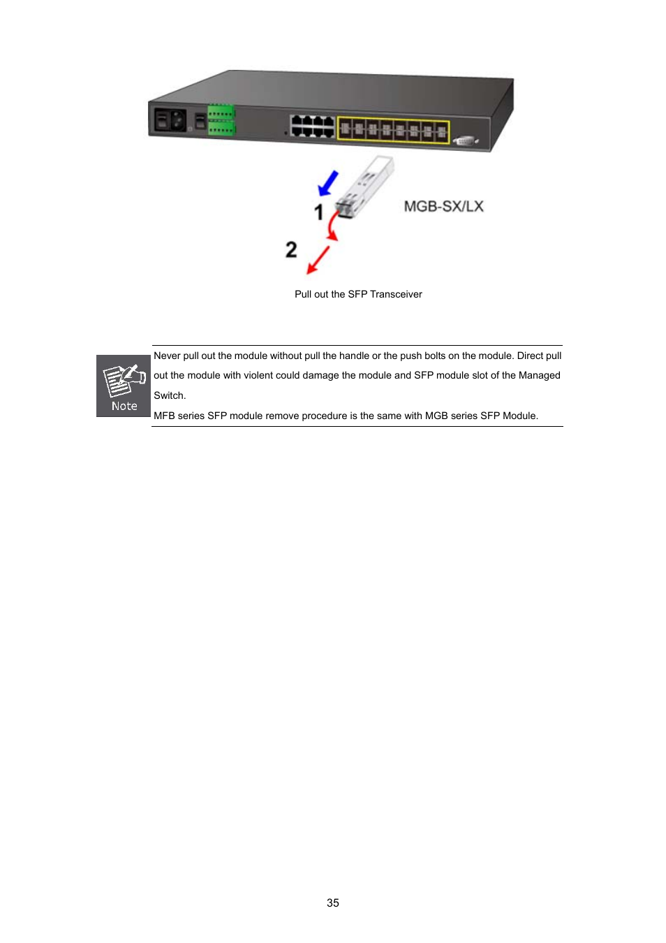 PLANET MGSW-24160F User Manual | Page 35 / 523