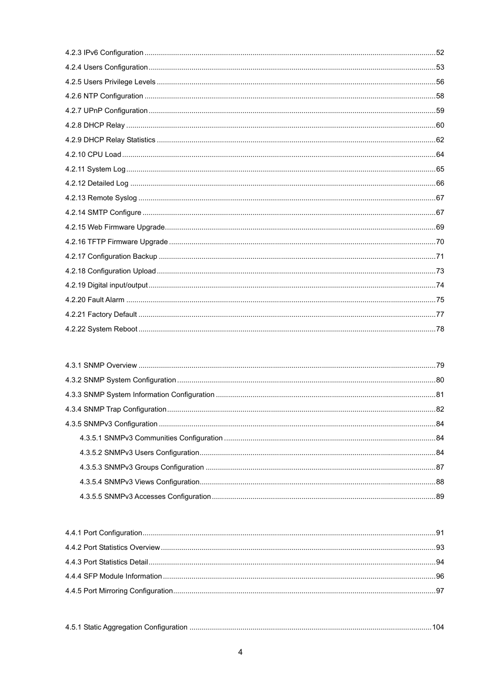 PLANET MGSW-24160F User Manual | Page 4 / 523