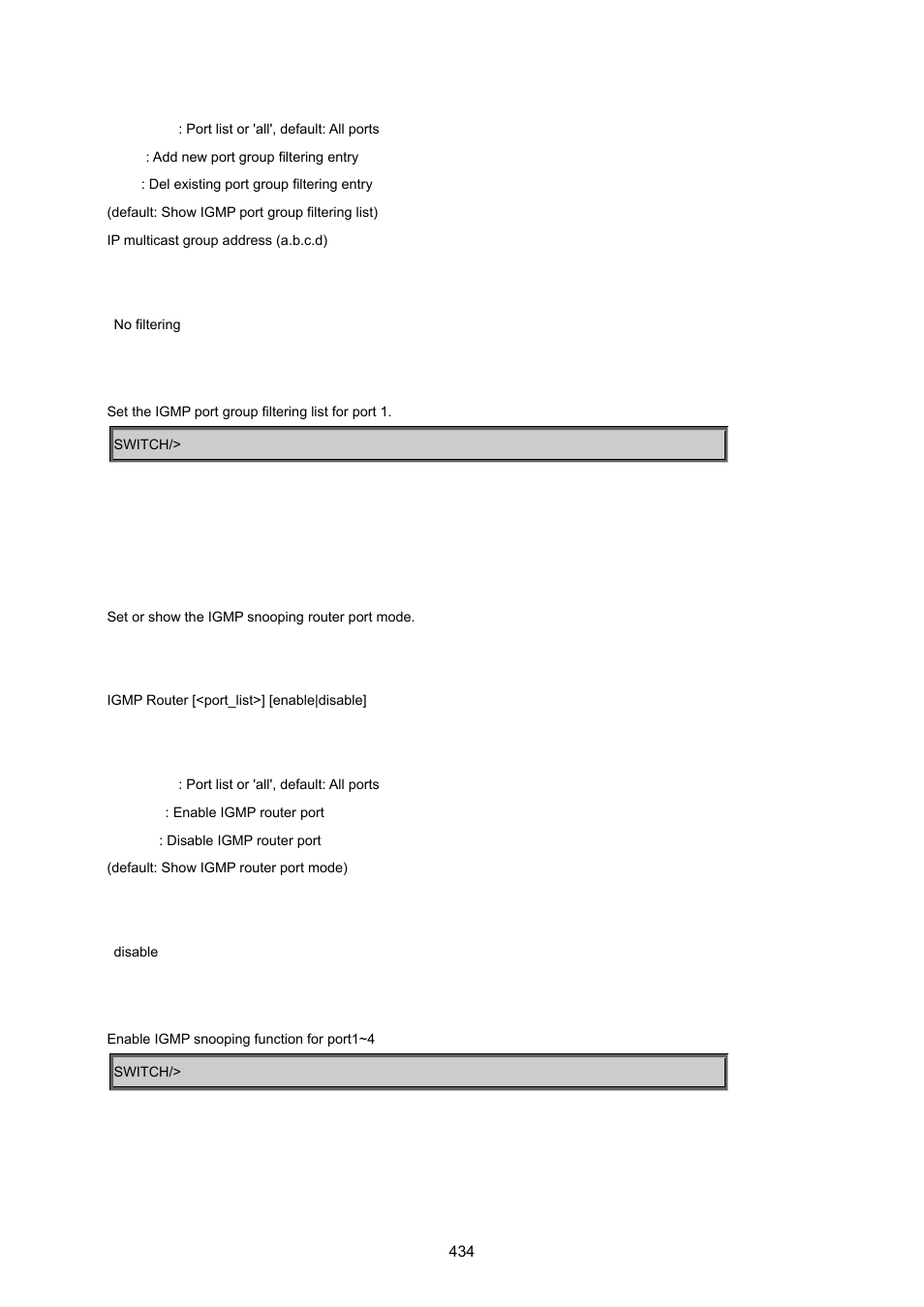 Igmp router | PLANET MGSW-24160F User Manual | Page 434 / 523