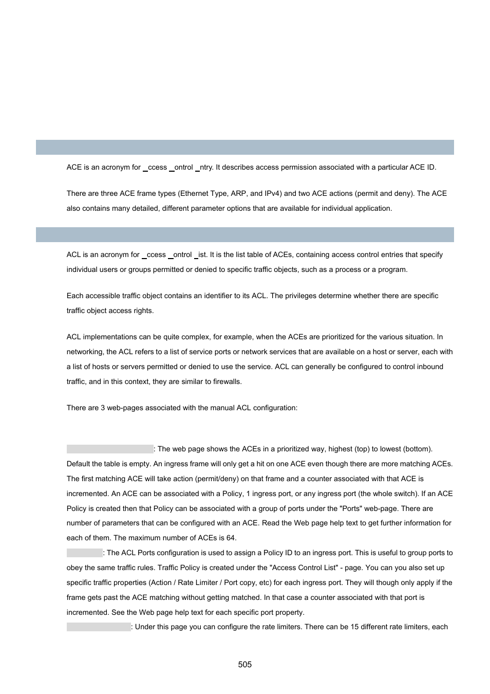 Appendex b : glossary | PLANET MGSW-24160F User Manual | Page 505 / 523