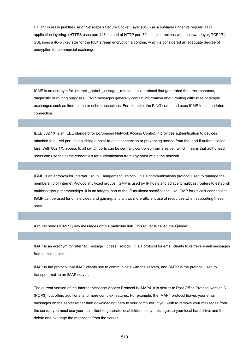 PLANET MGSW-24160F User Manual | Page 510 / 523