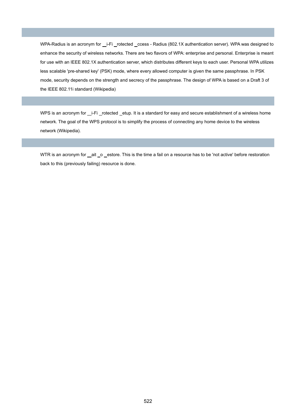 PLANET MGSW-24160F User Manual | Page 522 / 523