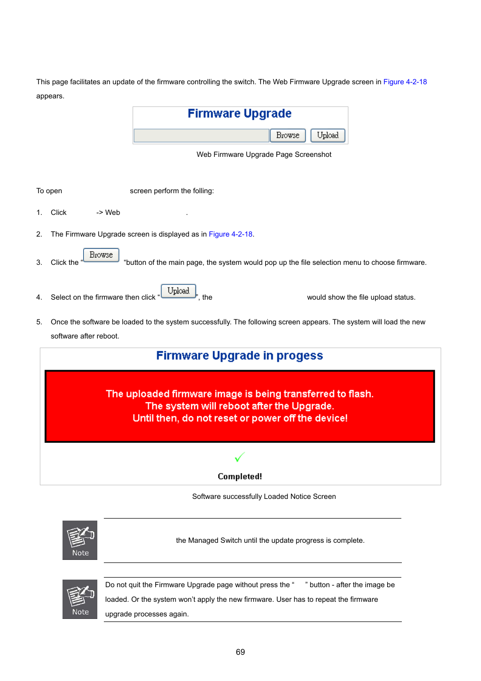 15 web firmware upgrade | PLANET MGSW-24160F User Manual | Page 69 / 523