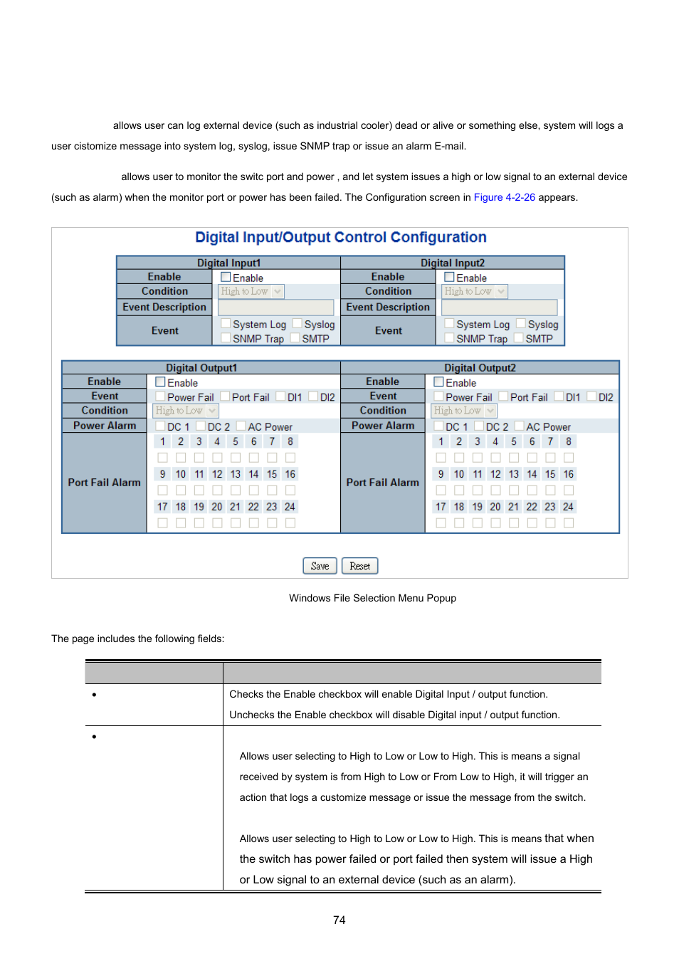 19 digital input/output | PLANET MGSW-24160F User Manual | Page 74 / 523