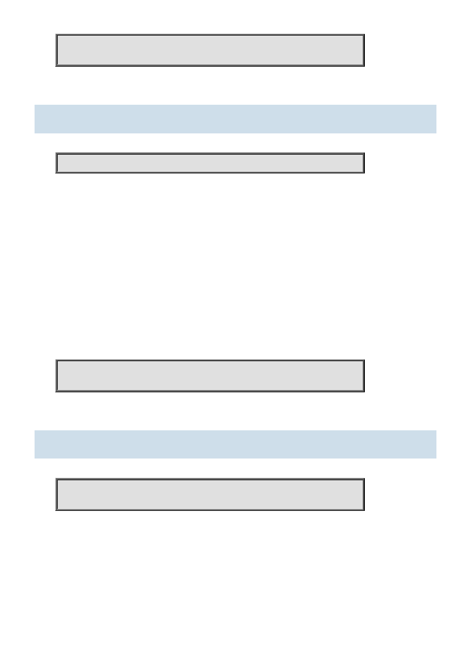 137 mep <instance> voe, 138 monitor destination | PLANET MGSW-28240F User Manual | Page 247 / 438