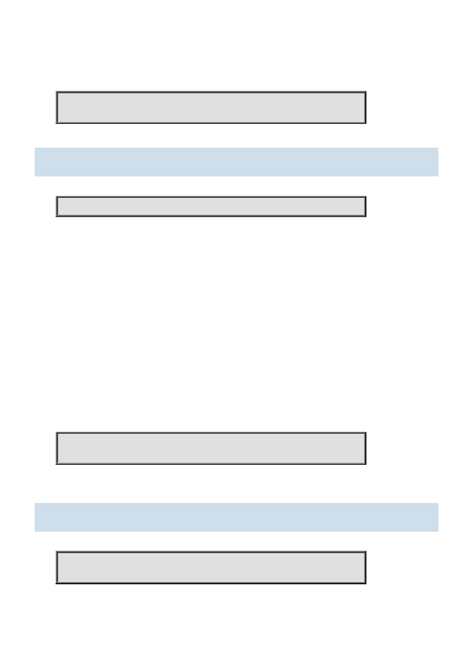 157 network-clock clk-source <clk-source> nominate | PLANET MGSW-28240F User Manual | Page 258 / 438