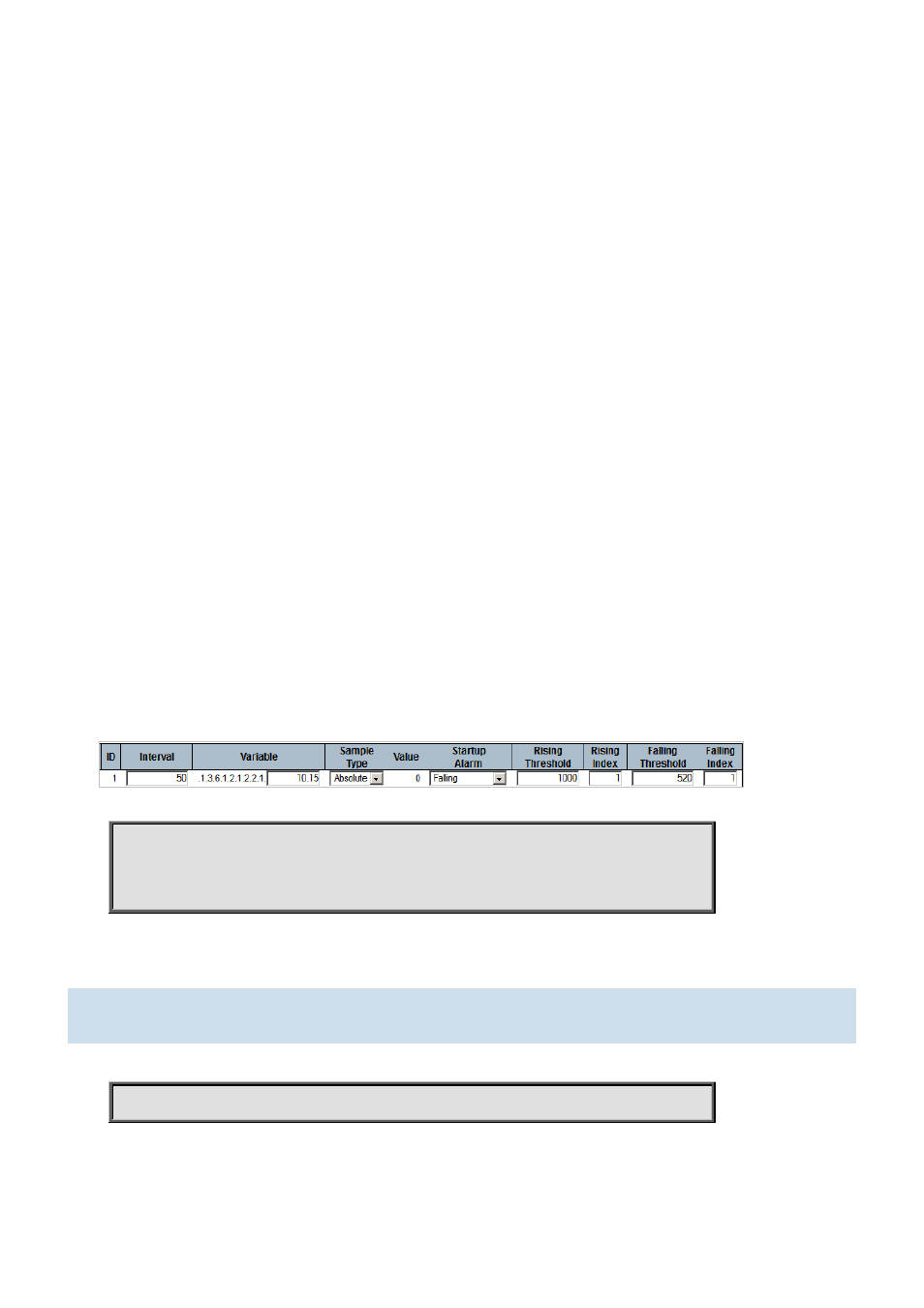 190 rmon event | PLANET MGSW-28240F User Manual | Page 288 / 438