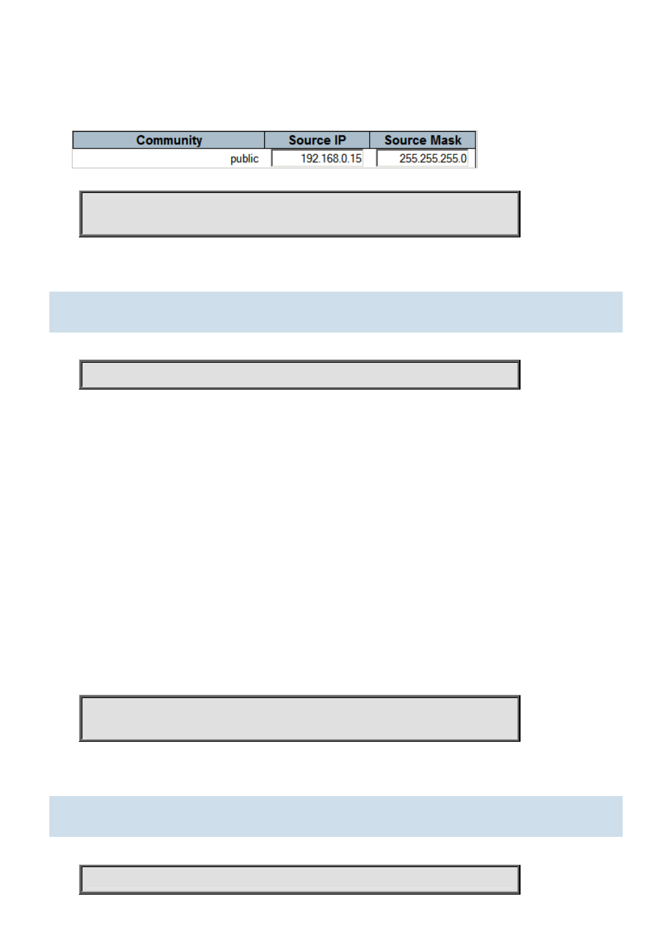 195 snmp-server contact, 196 snmp-server engine-id | PLANET MGSW-28240F User Manual | Page 292 / 438