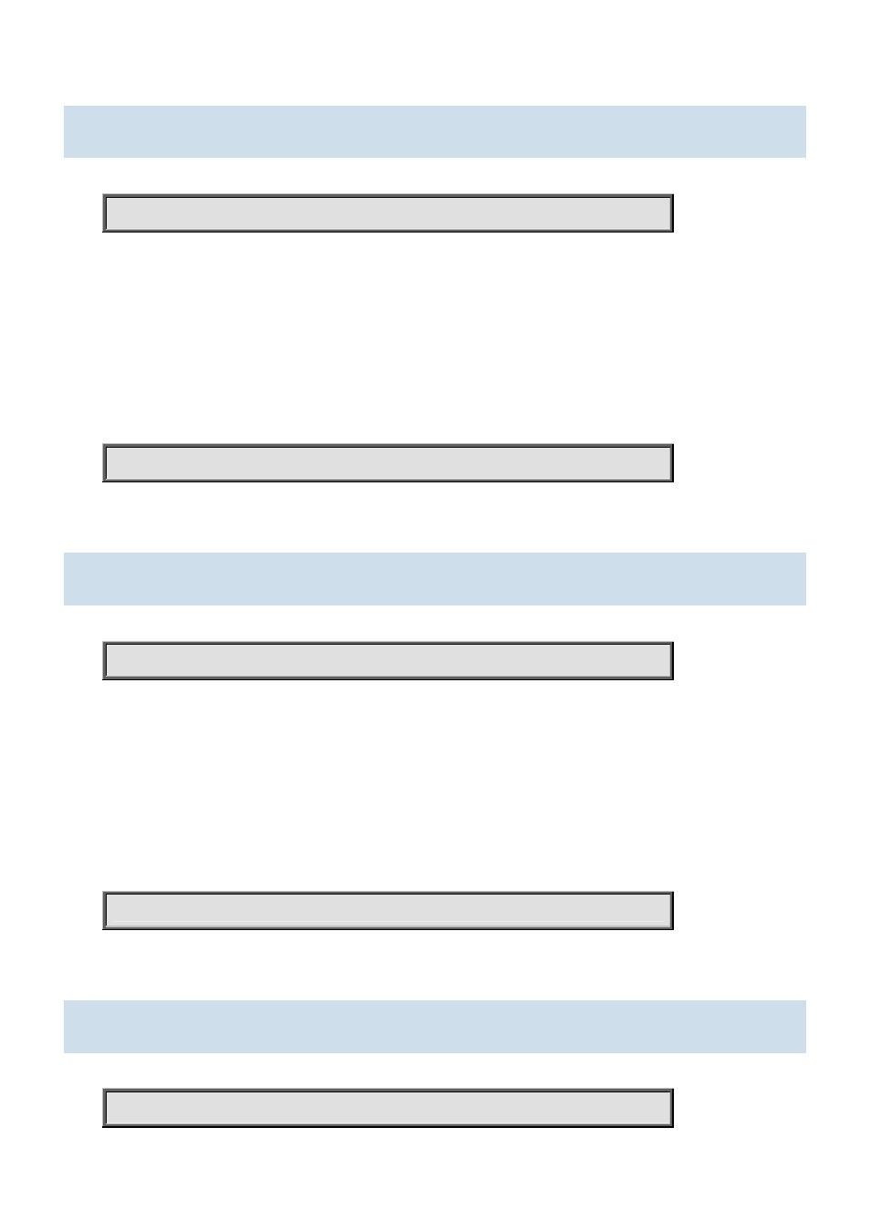 8 clear ip dhcp detailed statistics all, 9 clear ip dhcp detailed statistics client, 10 clear ip dhcp detailed statistics helper | PLANET MGSW-28240F User Manual | Page 31 / 438