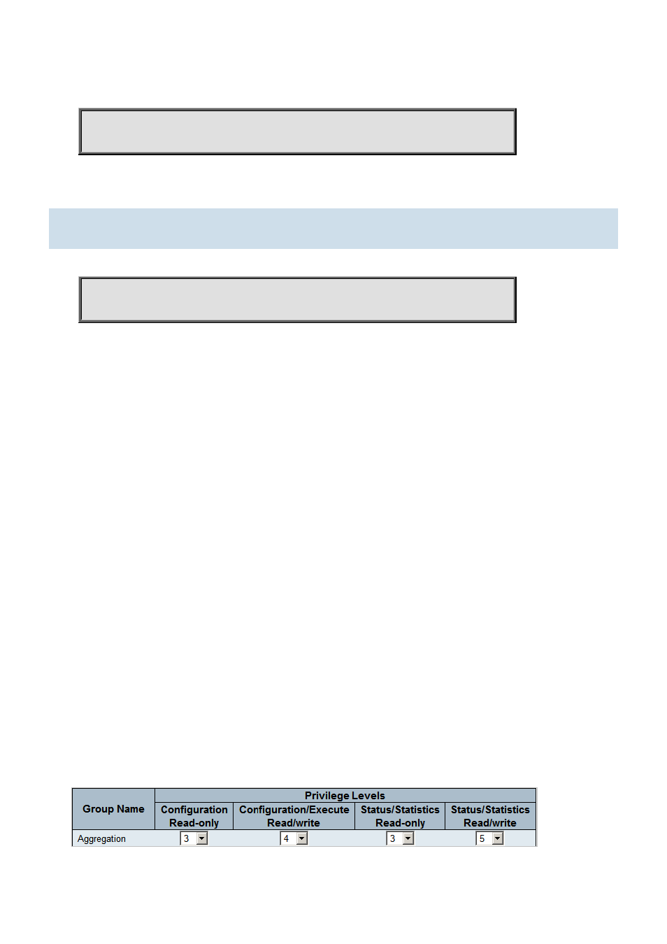 218 web privilege group | PLANET MGSW-28240F User Manual | Page 322 / 438