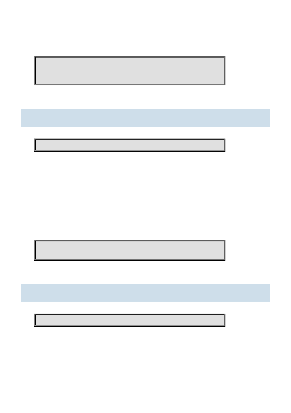 48 erps <1-64> topology-change propagate, 49 erps <1-64> topology-change propagate | PLANET MGSW-28240F User Manual | Page 76 / 438