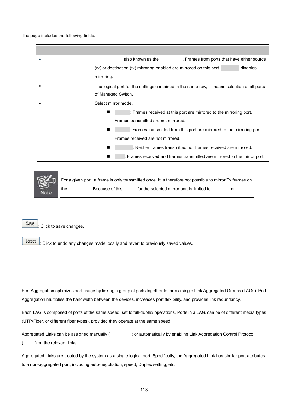 5 link aggregation | PLANET MGSW-28240F User Manual | Page 113 / 643