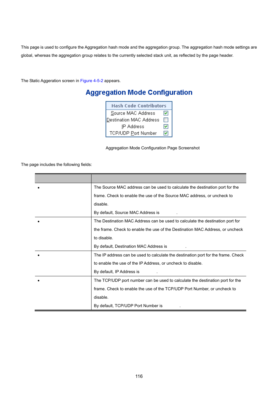 1 static aggregation | PLANET MGSW-28240F User Manual | Page 116 / 643